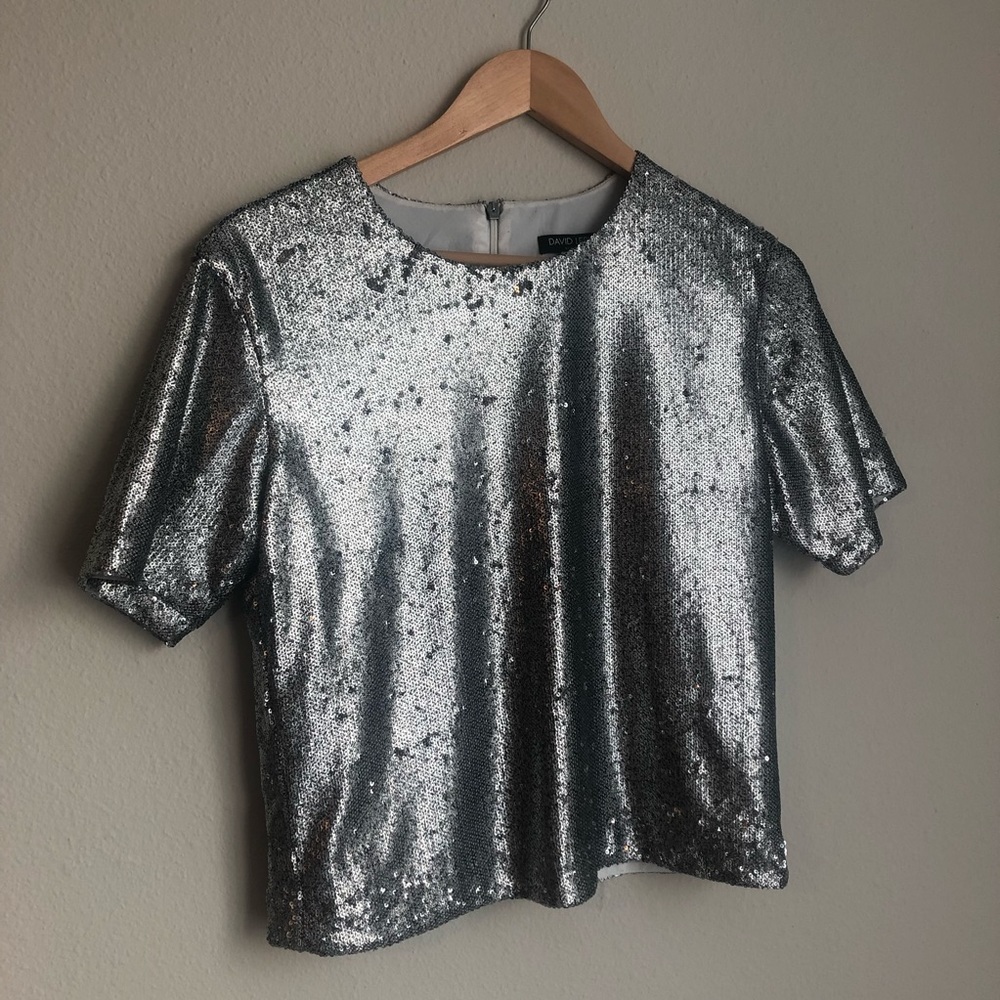 David Lerner Sequin Top